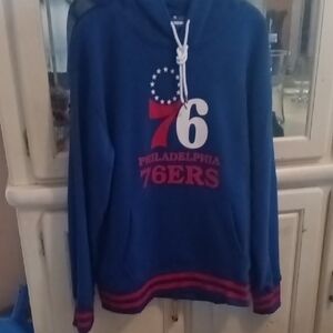 Philadelphia 76ers Blue Hoodie Sweater